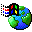 Windows Globe Graphic